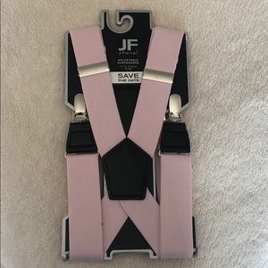 Dusty Pink Suspenders!